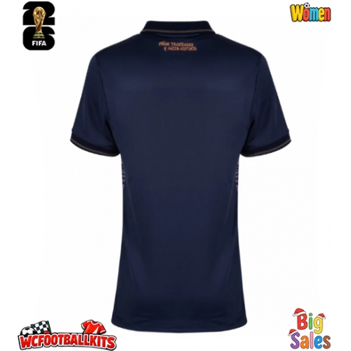 Ecuador Replica Away Stadium Shirt for Women World Cup 2026 Short Sleeve